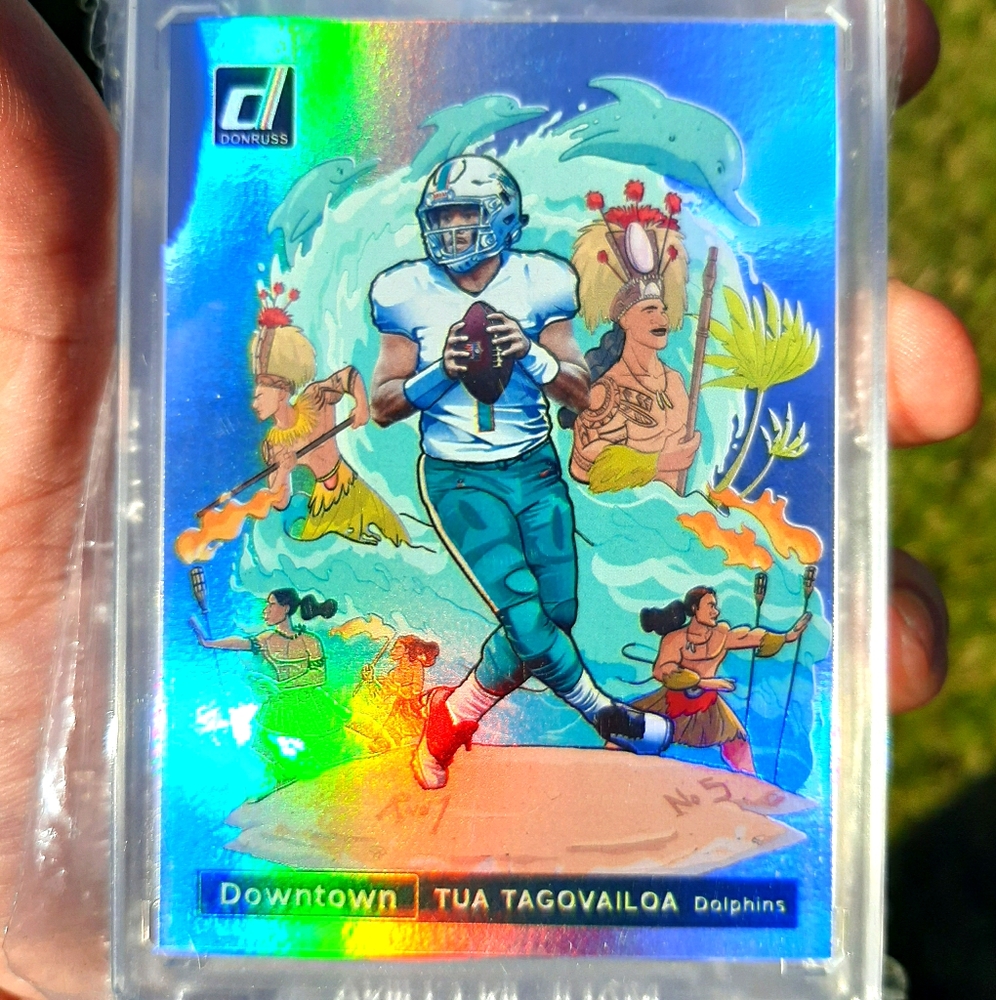 🔥🔥Hot!!2020 Donruss Downtown Tua Tagovailoa